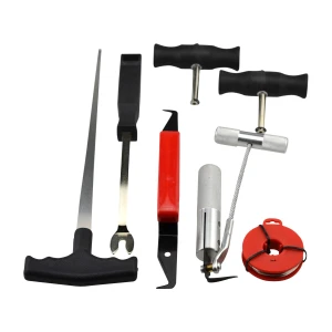 Kit utensili rimozione parabrezza 7 pezzi TSX TOOL professionale