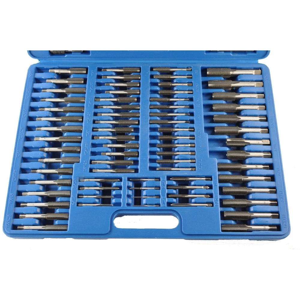 Kit maschi e filiere metriche 110 pezzi TSX TOOL - Set professionale