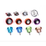 Detector fugas sistema refrigeración auto con manguera larga y válvula de liberación