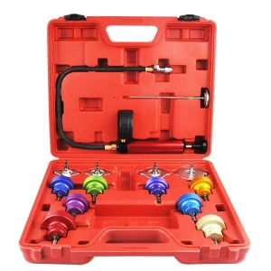 Kit prova pressione radiatore auto 14 pezzi - TSX TOOL