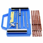 Kit Riparazione Forature Pneumatici 23 Pezzi Auto Moto Stoppini Punteruolo