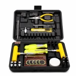 Kit Riparazione Forature Pneumatici 87 Pezzi Professionale Auto SUV Furgone