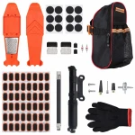 Kit Riparazione Forature Pneumatici Moto Bicicletta 81 Pezzi Stoppini Punteruolo Tubeless