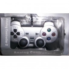 COMPATIBILE PS2 DUAL SHOCK PAD [ ARGENTO ]. CONTROLLERS SONY PSTWO  4.50 euro - satkit