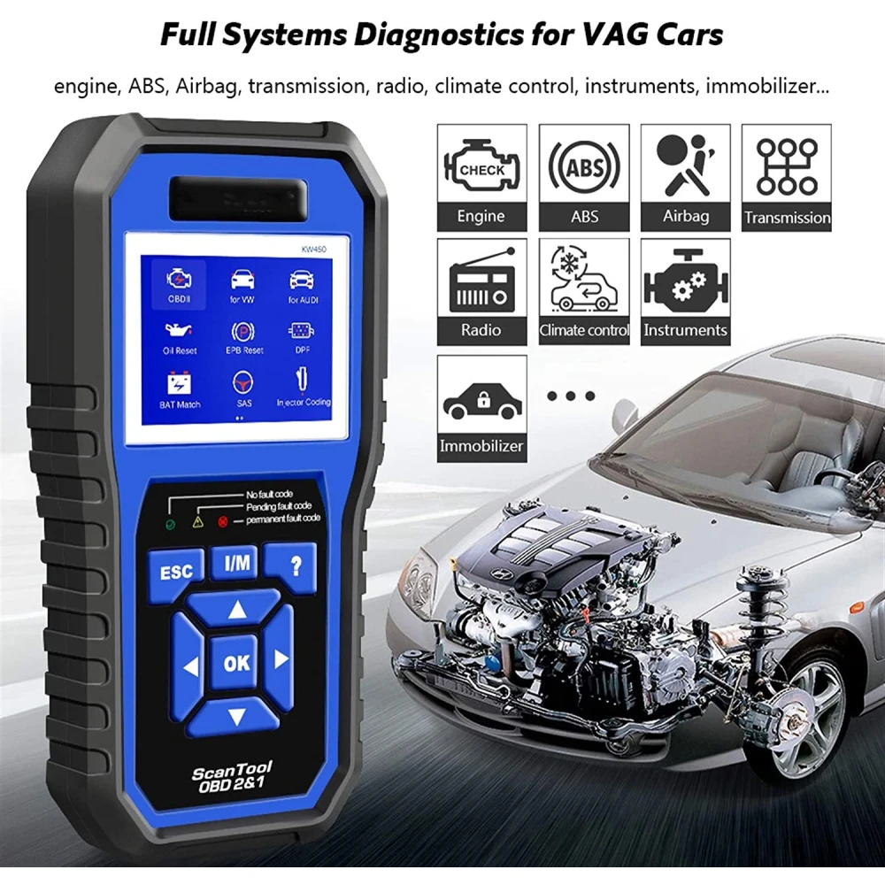 Bolsa de nylon para transportar el escaner Konnwei KW450