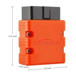 Kw902 dispositivo diagnóstico OBD2 para vehículos compatibles