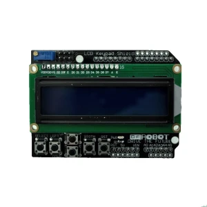 LCD Keypad Shield LCD1602 compatibile Arduino con display e pulsanti integrati