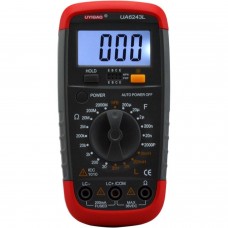 LCR meter Palm Size UA6243L (resistenza, capacità, induttanza, induttanza, test transistor) Gauges Uyigao 16.00 euro - satkit