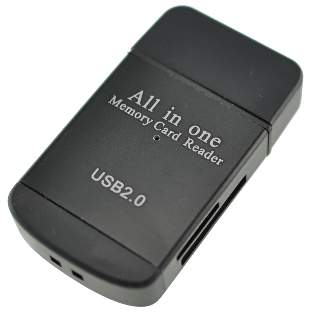 Lettore schede di memoria USB 2.0 tutto in uno per Micro SD, MMC, SDHC, TF e M2
