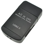 Lettore schede di memoria USB 2.0 tutto in uno per Micro SD, MMC, SDHC, TF e M2