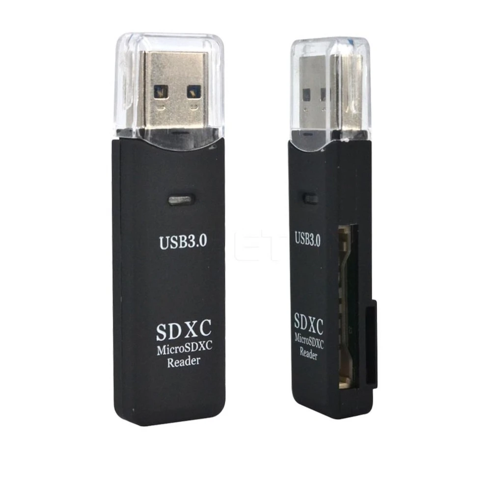 Lettore USB 3.0 per schede SD, SDXC, MicroSD e MicroSDXC compatibile con tutti i sistemi
