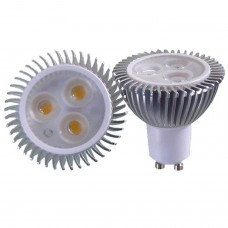 Lampada a led GU10 3W 3300K bianco caldo LED LIGHTS  2.00 euro - satkit