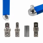 Chiave Stellare Angolata Extrallunga 390mm Doppia Bocca Professionale Acciaio Cr-V