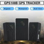 Localizzatore GPS batteria lunga per auto TK108B con SOS e base magnetica