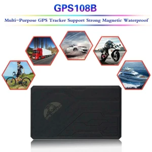 Localizzatore GPS batteria lunga per auto TK108B con SOS e base magnetica