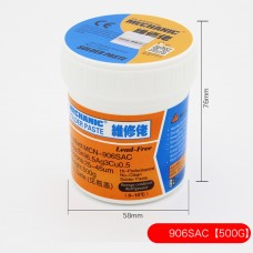 Pasta saldante (500gr) senza piombo MCN-906SAC Soldering paste Mechanic 57.00 euro - satkit