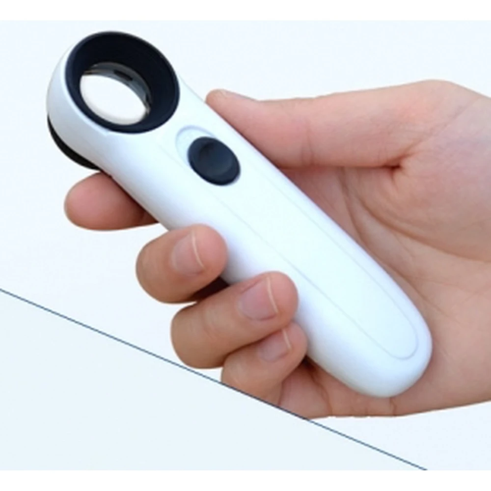 Lente d'ingrandimento con luce per elettronica e hobby 40x