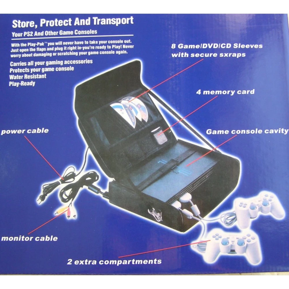 Custodia da trasporto per Playstation 2 - Porta la tua console in sicurezza