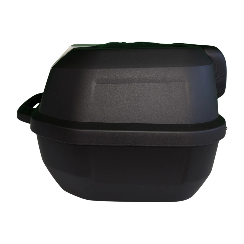 Bauletto moto portacasco 47L - universale smontabile con serratura e schienalino