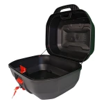 Bauletto moto portacasco 47L - universale smontabile con serratura e schienalino