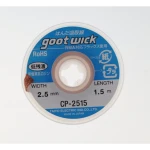 Treccia dissaldante GOOT WICK CP-2515 da 2,5 mm x 1,5 metri