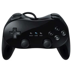 Controller Classico Pro Wii Nero Compatibile per Nintendo Wii