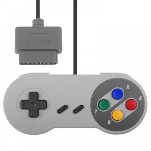 Controller compatibile Nintendo SNES - Gamepad SFC per Super Famicom e Super NES