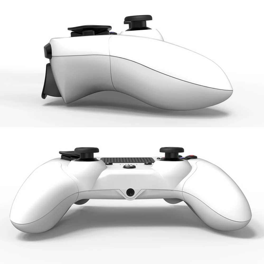 Controller compatibile PS4 bianco wireless DoubleShock 4