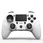 Controller compatibile PS4 bianco wireless DoubleShock 4