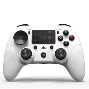 Controller compatibile PS4 bianco wireless DoubleShock 4