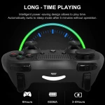 Controller compatibile PS4 bianco wireless DoubleShock 4