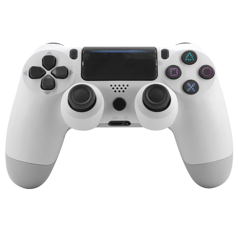 Controller compatibile PS4 wireless bianco DoubleShock 4