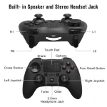 Controller compatibile PS4 wireless nero DoubleShock 4