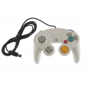 Controller GameCube per Wii bianco con vibrazione - satkit