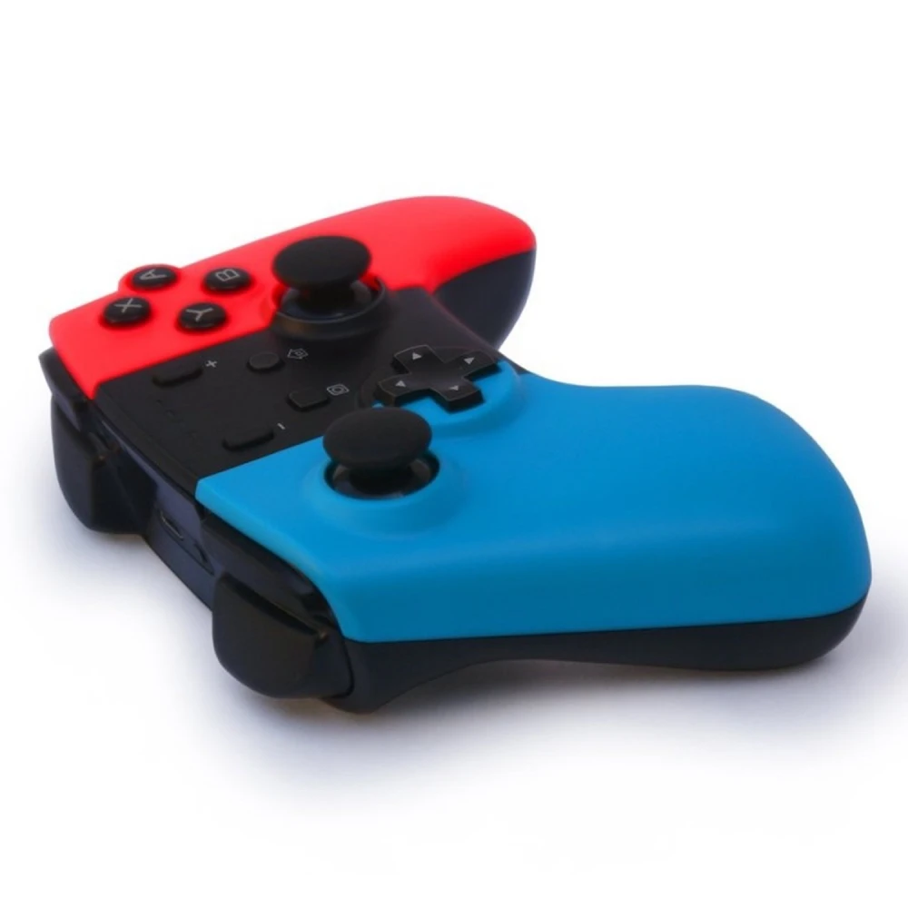 Controller wireless compatibile Nintendo Switch - blu e rosso