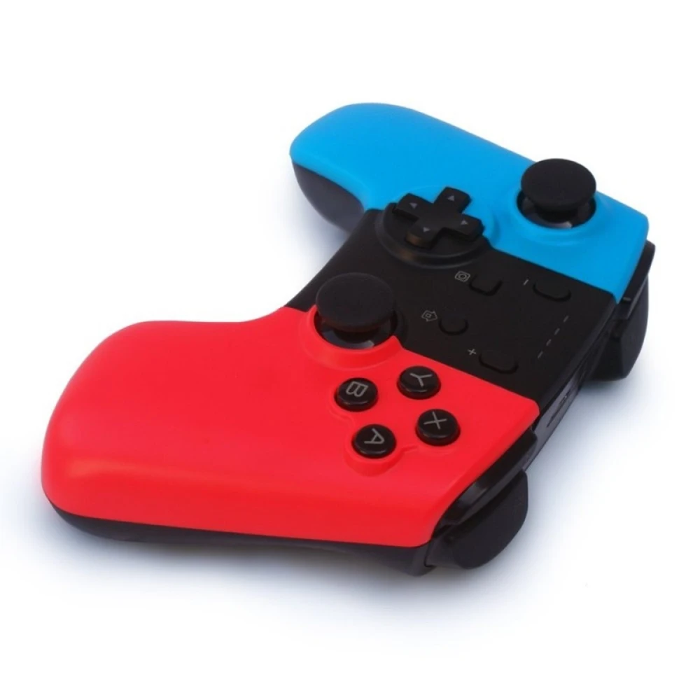 Controller wireless compatibile Nintendo Switch - blu e rosso