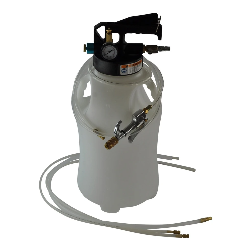 Depósito de 10 litros de la máquina automática llenado de aceite de engranajes