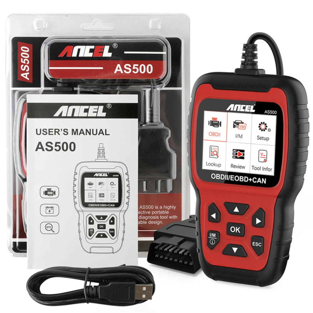 Strumento di diagnosi auto Ancel AS500 OBD2 Scanner