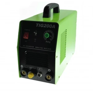 Saldatrice DC TIG Inverter TIG-200 con MMA per lavori professionali