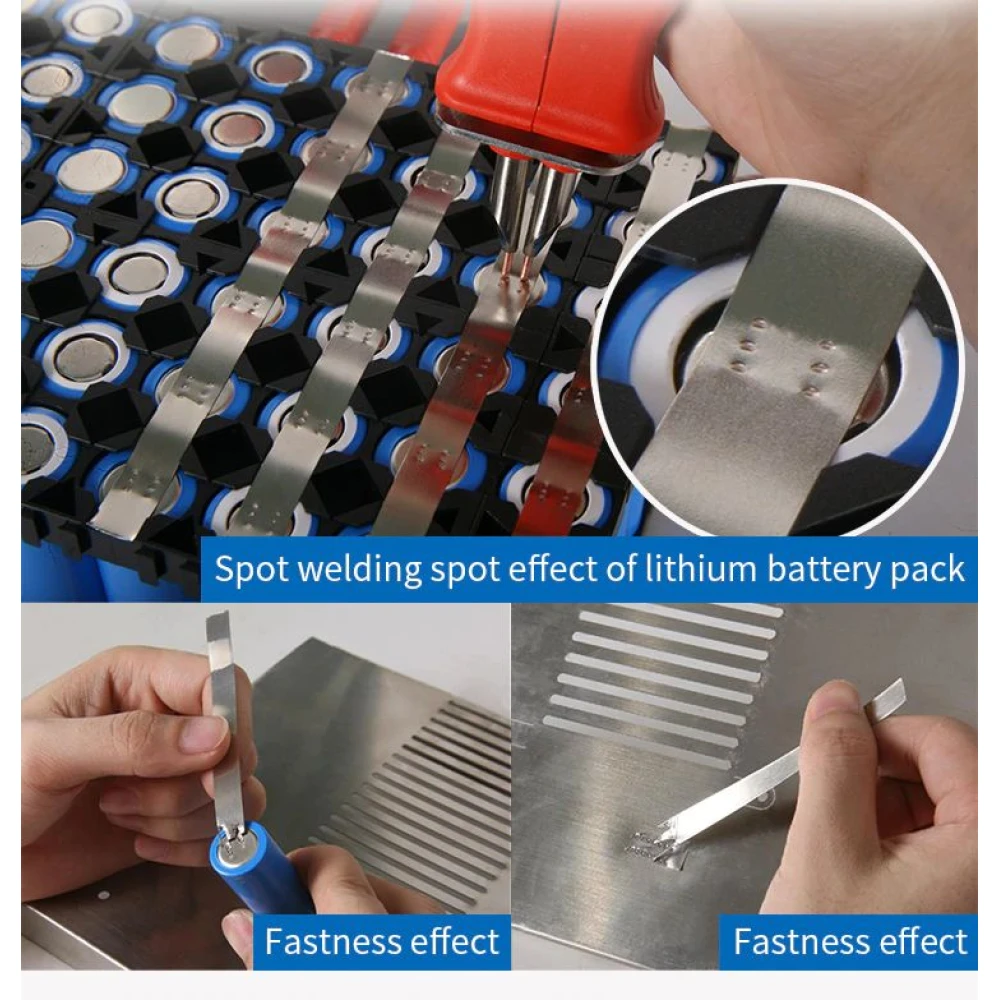 Saldatrice a punti Sunkko 709AD+ 220V con saldatore per batteria al litio 18650