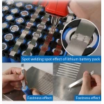 Saldatrice a punti Sunkko 709AD+ 220V con saldatore per batteria al litio 18650