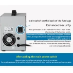 Saldatrice a punti Sunkko 709AD+ 220V con saldatore per batteria al litio 18650