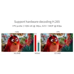 Conectividad Ethernet y ranura para tarjeta TF del Mecool M8S PRO+