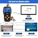 Tester batteria Konnwei KW600 12V per auto e moto