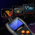 Tester batteria Konnwei KW600 12V per auto e moto