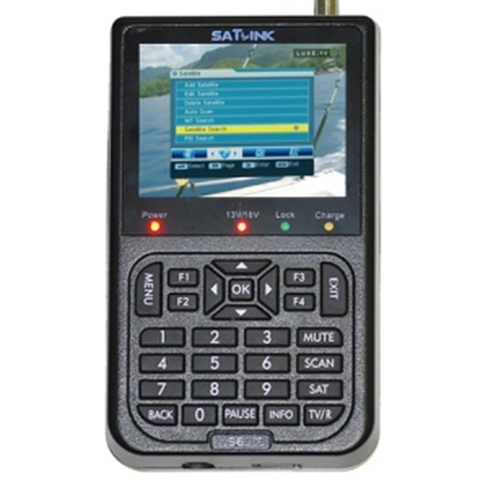 Misuratore satellitare Satlink WS-6906 per orientamento e misurazione precisa