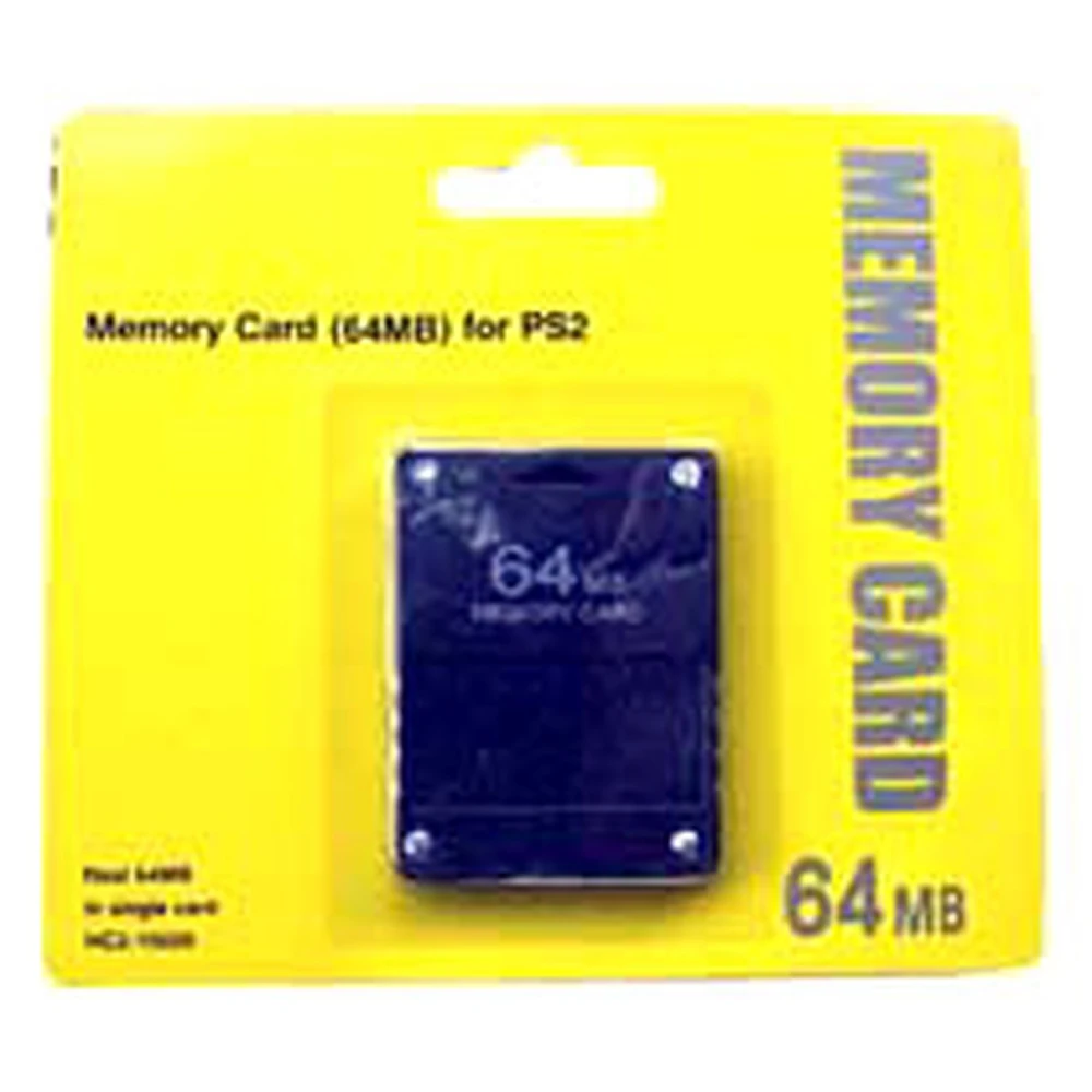 Memory Card 64 Mb PS2 - Scheda di memoria per PlayStation 2