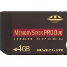 MEMORY STICK PRO DUO 4GB (COMPATIBILE CON PSP) MEMORY STICK AND HD PSP 3000  11.78 euro - satkit