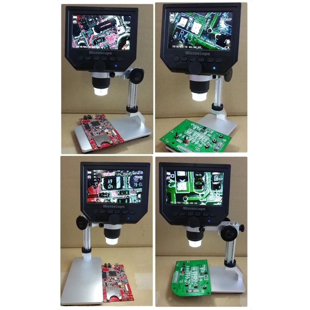 Uso del microscopio digital en laboratorio técnico y educativo