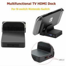 Mini Tv Portatile Mini Tv Hdmi Hdmi Usb Video Base Dock Stand Per Nintendo Switch Game Console
